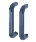 AR602/220BB Hoppe D' Handle Ø 34mm x 220mm Centres Pull Handle Back To Back - (Nylon) Midnght Blue