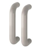 AR602/220BB Hoppe D' Handle Ø 34mm x 220mm Centres Pull Handle Back To Back - (Nylon) Dove Grey