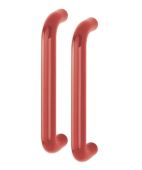 AR602/300BB Hoppe D' Handle Ø 34mm x 300mm Centres Pull Handle Back To Back - (Nylon) Red
