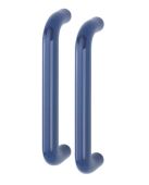 AR602/300BB Hoppe D' Handle Ø 34mm x 300mm Centres Pull Handle Back To Back - (Nylon) Cobalt Blue