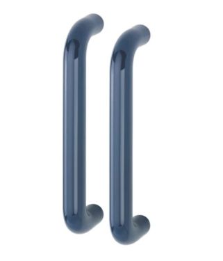 Click Here To Enlarge This Photo Of AR602/300BB Hoppe D' Handle Ø 34mm x 300mm Centres Pull Handle Back To Back - (Nylon) Midnght Blue
