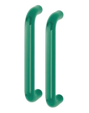 Click Here To Enlarge This Photo Of AR602/300BB Hoppe D' Handle Ø 34mm x 300mm Centres Pull Handle Back To Back - (Nylon) Green