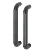 AR602/300BB Hoppe D' Handle Ø 34mm x 300mm Centres Pull Handle Back To Back - (Nylon) Anthracite Grey