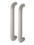 AR602/300BB Hoppe D' Handle Ø 34mm x 300mm Centres Pull Handle Back To Back - (Nylon) Dove Grey