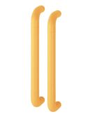 AR602/425BB Hoppe D' Handle Ø 34mm x 425mm Centres Pull Handle Back To Back - (Nylon) Yellow