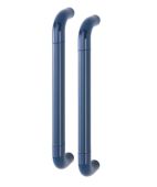 AR602/425BB Hoppe D' Handle Ø 34mm x 425mm Centres Pull Handle Back To Back - (Nylon) Midnght Blue