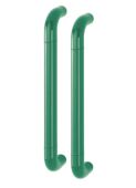 AR602/425BB Hoppe D' Handle Ø 34mm x 425mm Centres Pull Handle Back To Back - (Nylon) Green