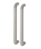 AR602/425BB Hoppe D' Handle Ø 34mm x 425mm Centres Pull Handle Back To Back - (Nylon) Dove Grey