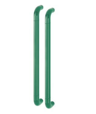Click Here To Enlarge This Photo Of AR602/600BB Hoppe D' Handle Ø 34mm x 600mm Centres Pull Handle Back To Back - (Nylon) Green