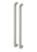 AR602/600BB Hoppe D' Handle Ø 34mm x 600mm Centres Pull Handle Back To Back - (Nylon) Dove Grey