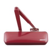 AR3500-D-CL/CL Hoppe Size 2-4 Overhead Spring Door Closer c/w Backcheck & Delayed Action - RAL3005 Claret (87101071)