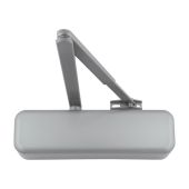 AR3500-D-SE/SE Hoppe Size 2-4 Overhead Spring Door Closer c/w Backcheck & Delayed Action - Silver (87101066)
