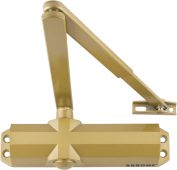 AR6800-GE Hoppe Arrone Size 2-4 Overhead Door Closer - Gold (87106904)