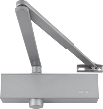 Click Here To Enlarge This Photo Of AR8200-SE Hoppe Arrone Size 2-4 Overhead Door Closer c/w Slide Cover - Silver (87106851)
