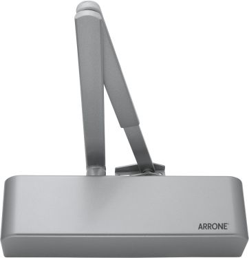 Click Here To Enlarge This Photo Of AR1500-SE/SE Hoppe Arrone Size 2-4 Overhead Spring Door Closer c/w Backcheck - Silver (87115622)