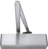 AR1500-SSS/SSS Hoppe Arrone Size 2-4 Overhead Spring Door Closer c/w Backcheck - Satin Stainless Steel (87107182)