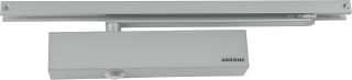 AR8209-SE Hoppe Arrone Size 2-4 Overhead Surface Mounted Slide Arm Door Closer - Silver (87116128)