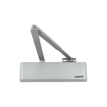Click Here To Enlarge This Photo Of AR5500-L-SE/SE Hoppe Arrone Size 2-5 Overhead Door Closer c/w Backcheck - Silver (87113186)