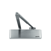 AR5500-L-SSS/SSS Hoppe Arrone Size 2-5 Overhead Door Closer c/w Backcheck - Satin Stainless Steel (87113200)