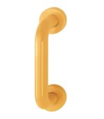 AR602/220CF Hoppe D' Handle Ø 34mm x 220mm Centres Pull Handle Concealed Fix - (Nylon) Yellow