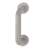 AR602/220CF Hoppe D' Handle Ø 34mm x 220mm Centres Pull Handle Concealed Fix - (Nylon) Dove Grey