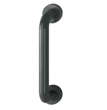 Click Here To Enlarge This Photo Of AR602/300CF Hoppe D' Handle Ø 34mm x 300mm Centres Pull Handle Concealed Fix - (Nylon) Anthracite Grey