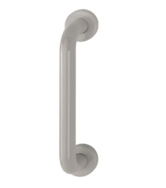 Click Here To Enlarge This Photo Of AR602/300CF Hoppe D' Handle Ø 34mm x 300mm Centres Pull Handle Concealed Fix - (Nylon) Dove Grey