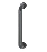 AR602/425CF Hoppe D' Handle Ø 34mm x 425mm Centres Pull Handle Concealed Fix - (Nylon) Anthracite Grey