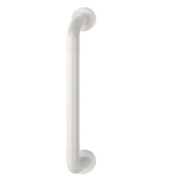 Click Here To Enlarge This Photo Of AR602/425CF Hoppe D' Handle Ø 34mm x 425mm Centres Pull Handle Concealed Fix - (Nylon) Diamond White