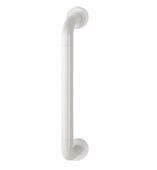 AR602/425CF Hoppe D' Handle Ø 34mm x 425mm Centres Pull Handle Concealed Fix - (Nylon) Diamond White