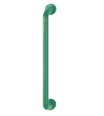 Click Here To Enlarge This Photo Of AR602/600CF Hoppe D' Handle Ø 34mm x 600mm Centres Pull Handle Concealed Fix - (Nylon) Green