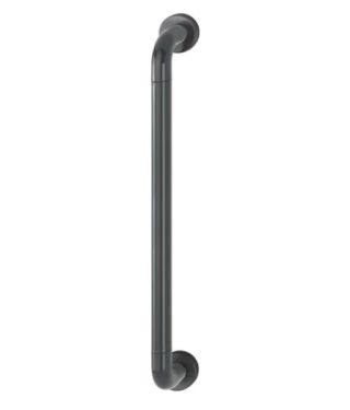 Click Here To Enlarge This Photo Of AR602/600CF Hoppe D' Handle Ø 34mm x 600mm Centres Pull Handle Concealed Fix - (Nylon) Anthracite Grey