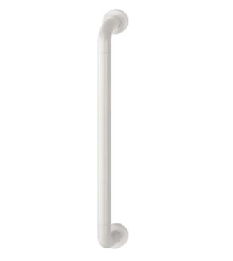 Click Here To Enlarge This Photo Of AR602/600CF Hoppe D' Handle Ø 34mm x 600mm Centres Pull Handle Concealed Fix - (Nylon) Diamond White