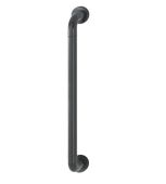 AR602/600CF Hoppe D' Handle Ø 34mm x 600mm Centres Pull Handle Concealed Fix - (Nylon) Black