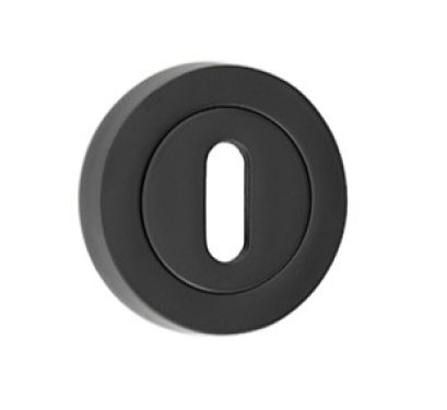 Click Here To Enlarge This Photo Of JMB503 Frelan Hardware Nero Matt Black Standard Key Escutcheon