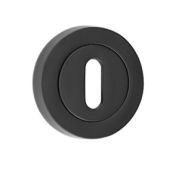 JMB503 Frelan Hardware Nero Matt Black Standard Key Escutcheon