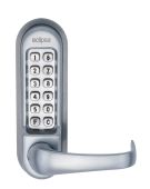 Eclipse ED50PK Heavy Duty Panic Hardware Mechanical Push Button Digital Lock - Satin Chrome (70265)