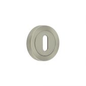 JV503SN Frelan Hardware Jedo Satin Nickel Standard Key Escutcheon