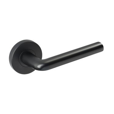 Click Here To Enlarge This Photo Of JTF1705-F Jigtech 'Riva' Lever On Rose Matt Black [CE]