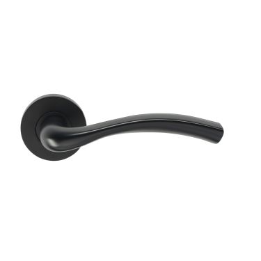 Click Here To Enlarge This Photo Of JTF1710-F Jigtech 'Solar' Lever On Rose Matt Black [CE]