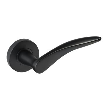 Click Here To Enlarge This Photo Of JTF1715-F Jigtech 'Vecta' Lever On Rose Matt Black [CE]