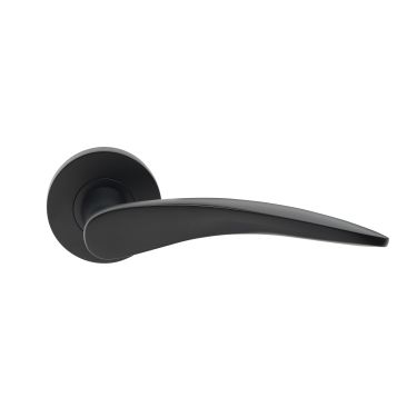 Click Here To Enlarge This Photo Of JTF1715-F Jigtech 'Vecta' Lever On Rose Matt Black [CE]