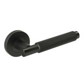 JTHA1805-F Jigtech 'Textura' Lever On Rose Matt Black [CE]