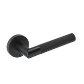 JTHA1905-F Jigtech 'Tactil' Lever On Rose Matt Black [CE]