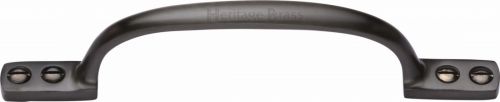 Click Here To Enlarge This Photo Of V1090 152-MB Heritage Brass Pull Handle Russell Design 152mm Matt Bronze Finish