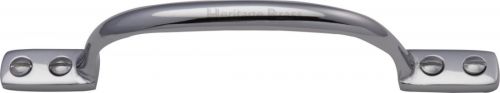 Click Here To Enlarge This Photo Of V1090 152-PC Heritage Brass Pull Handle Russell Design 152mm Polished Chrome Finish