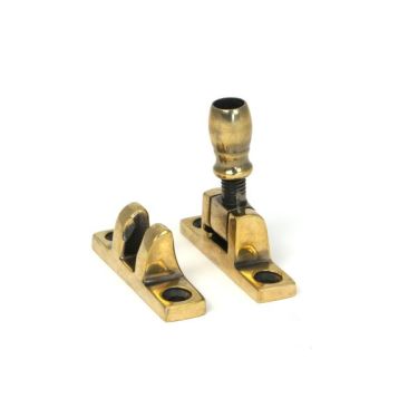 Click Here To Enlarge This Photo Of 45493 From the Anvil Aged Brass Mushroom Brighton Fastener - Narrow (Square)