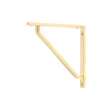 Click Here To Enlarge This Photo Of 51105 From the Anvil Polished Brass Barton Shelf Bracket (150mm x 150mm)
