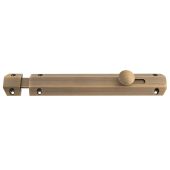 AQ83AB - Carlisle Brass Flat Surface Bolt 202mm Antique Brass