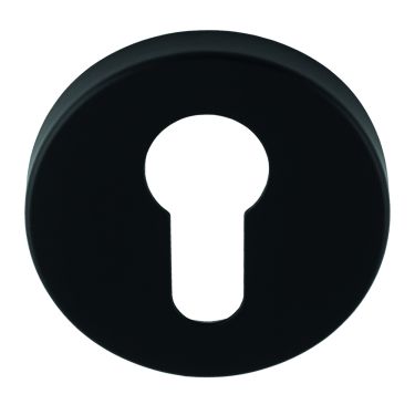 Click Here To Enlarge This Photo Of CSE1005MB - Carlisle Brass Eurospec Euro Profile Escutcheon Matt Black